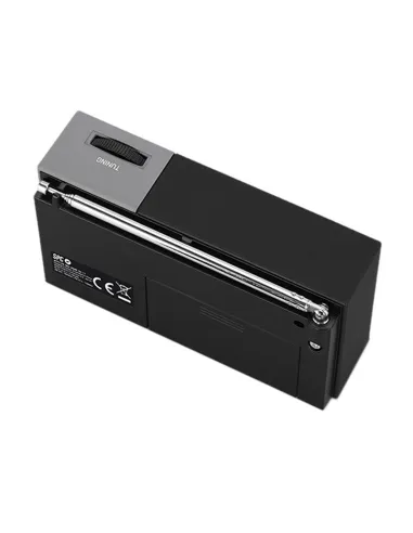 SPC Jetty Lite Radio Portátil Analógica Negro