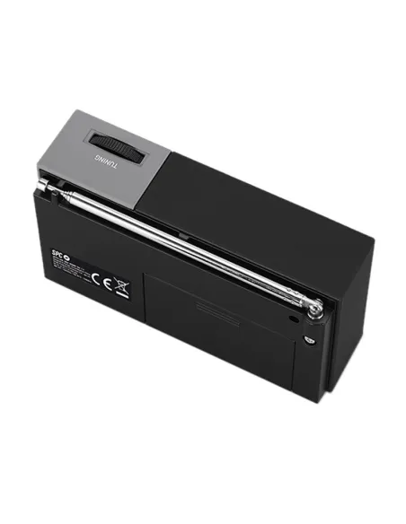 SPC Jetty Lite Radio Portátil Analógica Negro