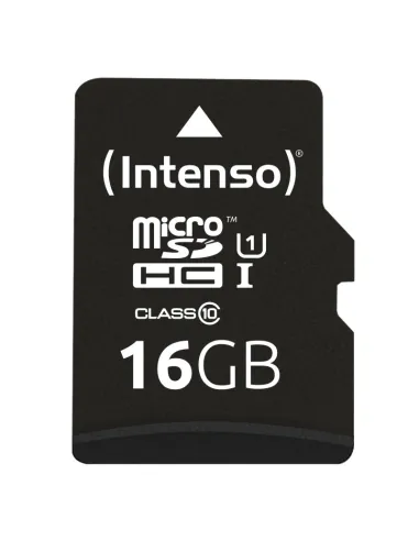 Intenso 3423470 Tarjeta MicroSD SDHC 16GB Clase 10