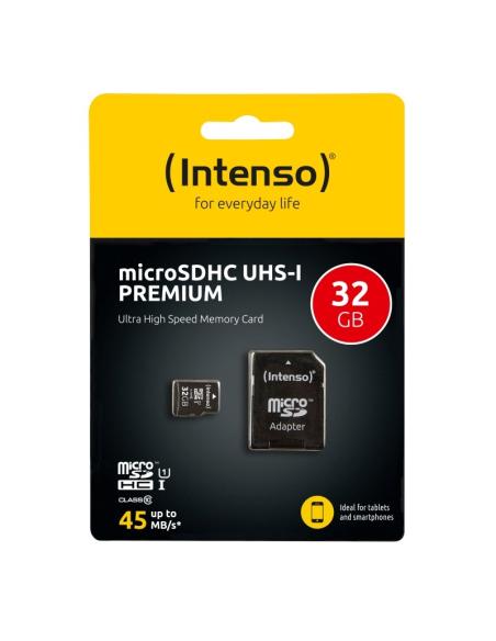 Intenso 3423480 Tarjeta MicroSD SDHC 32GB Clase 10