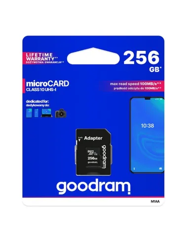 GoodRam microCARD MicroSDXC 256GB UHS-I Clase 10 U1