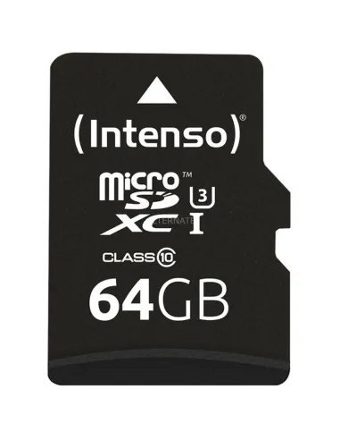 Intenso Tarjeta Micro SD SDXC Pro 64GB Clase 10