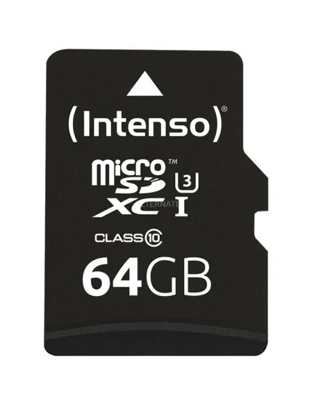 Intenso Tarjeta Micro SD SDXC Pro 64GB Clase 10