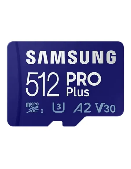 Samsung MicroSDHC Pro Plus 512GB Clase 10 + Adaptador SD