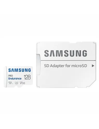 Samsung PRO Endurance microSDXC 128GB UHS-I V30 Clase 10 con Adaptador