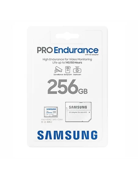 Samsung MicroSDHC Pro Endurance 256GB Clase 10 c/a
