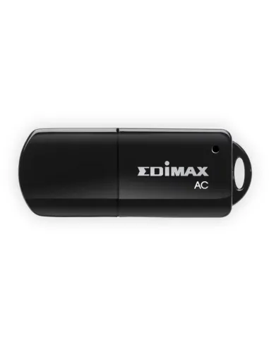 Edimax EW-7811UTC Mini Adaptador Inalámbrico USB AC600 WiFi 5 Doble Banda Negro