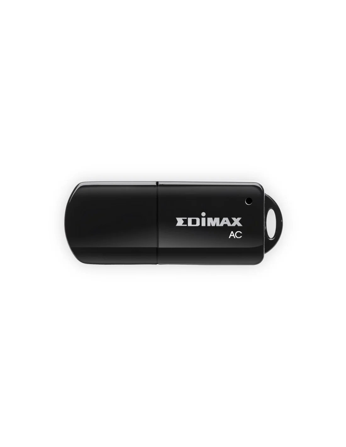 Edimax EW-7811UTC Mini Adaptador Inalámbrico USB AC600 WiFi 5 Doble Banda Negro