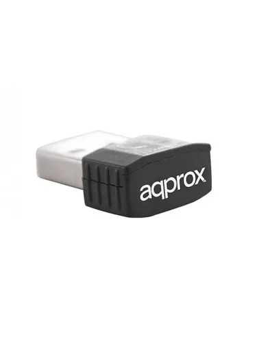 Approx APPUSB600NAV2 Nano Adaptador Inalámbrico USB WiFi 5 Doble Banda Negro