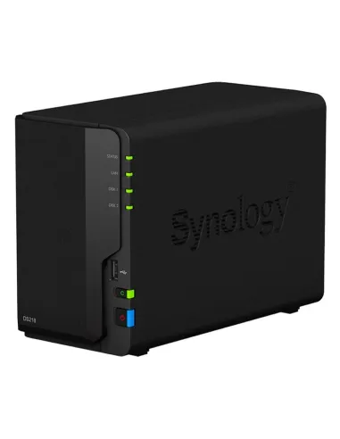 Synology DS218 Servidor NAS Negro