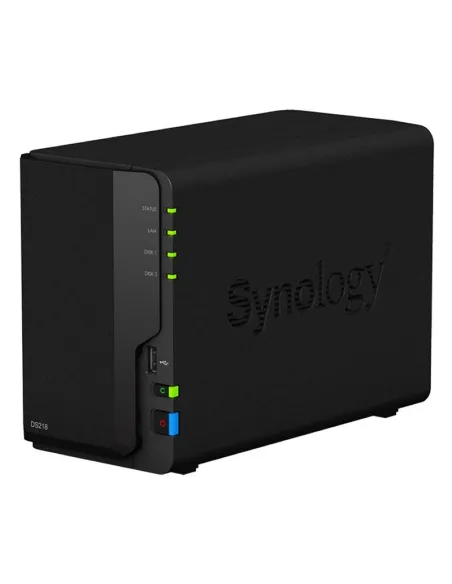 Synology DS218 Servidor NAS Negro