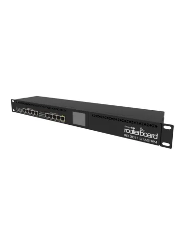 Mikrotik RB2011UIAS-RM Switch 5 Puertos Gigabit + 5 Puertos Fast Ethernet