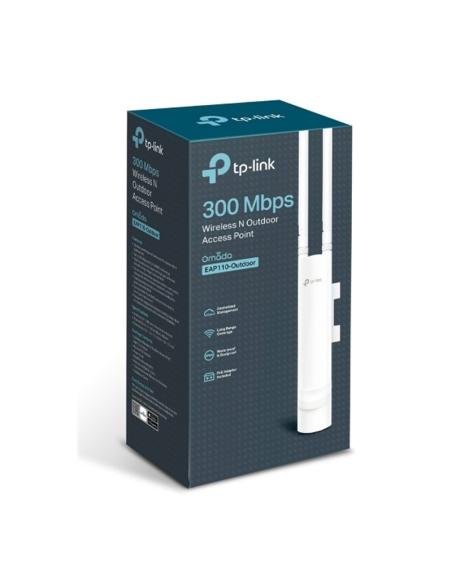 TP-Link EAP110-Outdoor Punto de Acceso Inalámbrico N 300Mbps Exterior