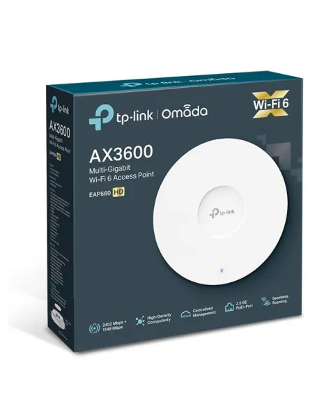 TP-Link Omada EAP660 HD Punto de Acceso WiFi 6