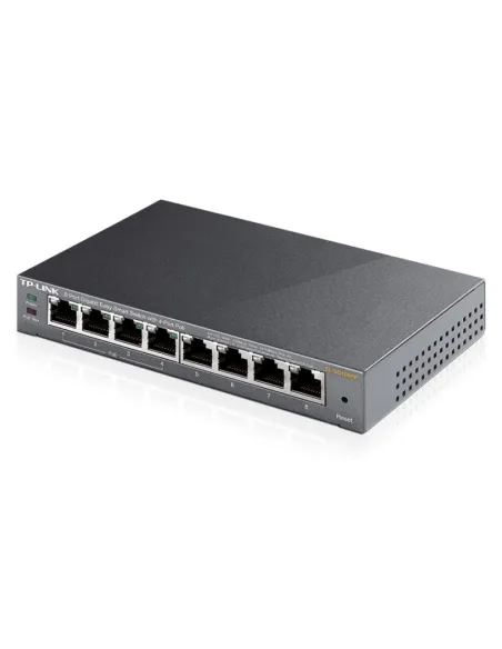 TP-Link TL-SG108PE Switch Easy Smart 8 Puertos Gigabit con 4 Puertos PoE
