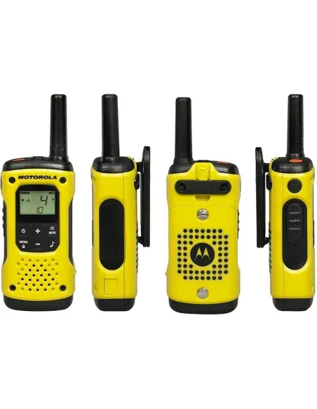 Motorola TLKR T92 H2O Pack 2 Walkie Talkie Negro Amarillo