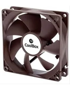 CoolBox Ventilador 80mm Marrón