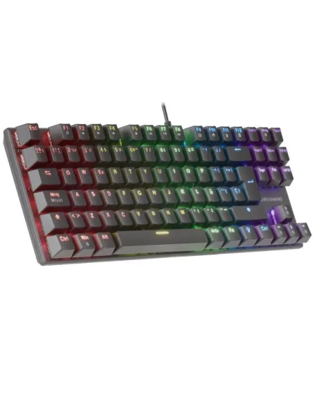 Mars Gaming MK80RES Teclado Mecánico Negro FRGB Switch Rojo Layout Español