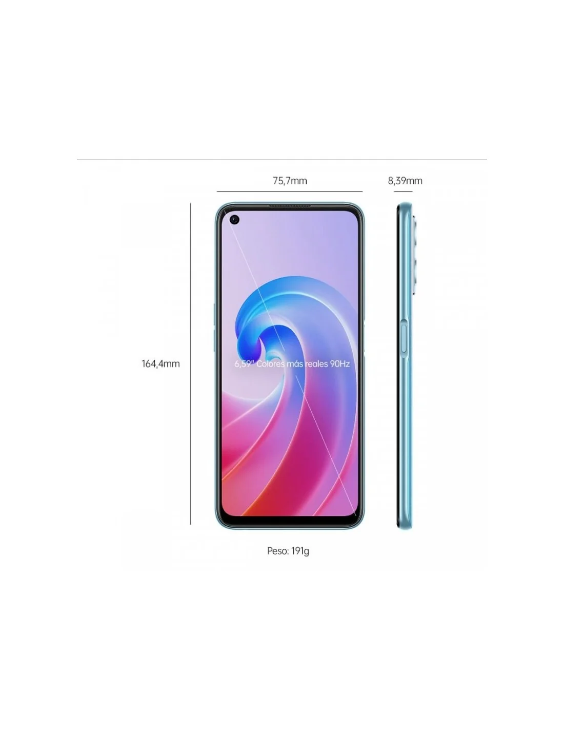 Oppo A96 8/128GB Azul