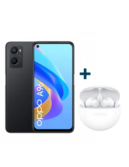 Oppo A96 8/128GB Negro + Enco Buds 2