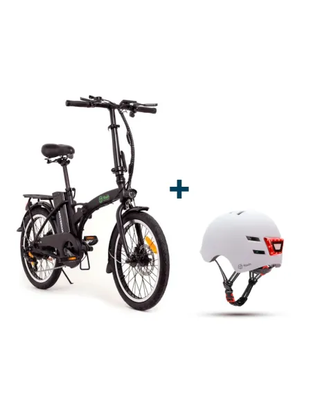 Youin Bicicleta Eléctrica Amsterdam + Casco Blanco M