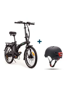 Youin Bicicleta Eléctrica Amsterdam + Casco Negro M