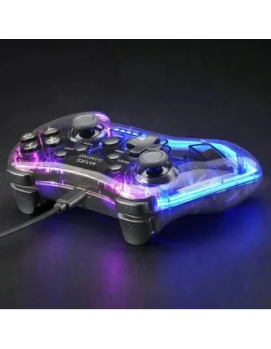 Mars Gaming MGP-C Gamepad Multiplataforma Neón