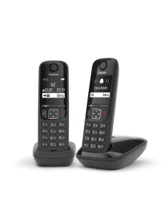 Gigaset AS690 Duo Pack de Teléfonos Inalámbricos Negros-NTETIN0168