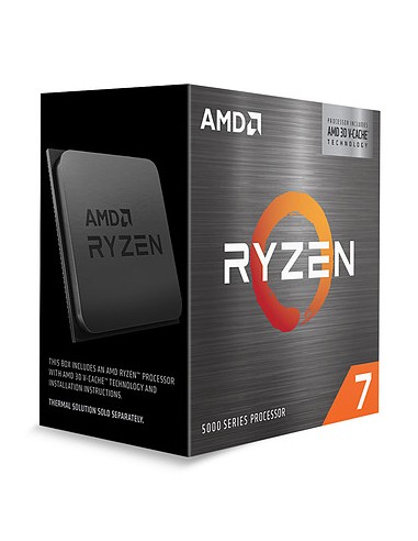 AMD Ryzen 7 5800X3D 3.4GHz Box sin Ventilador