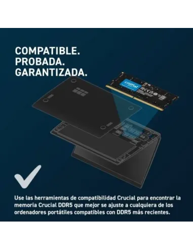 Crucial SO-DIMM DDR5 4800MHz 8GB CL40