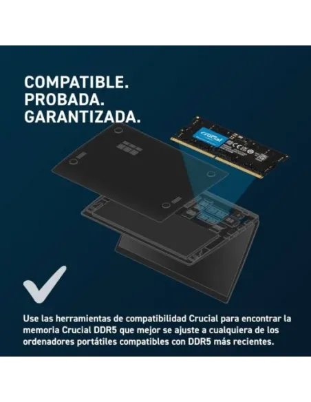 Crucial SO-DIMM DDR5 4800MHz 8GB CL40