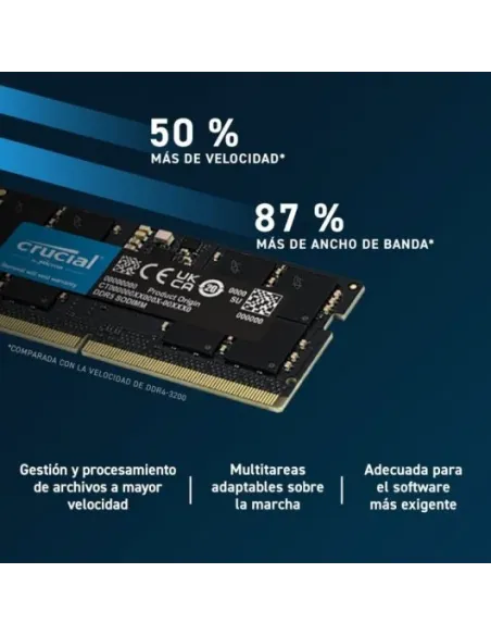 Crucial SO-DIMM DDR5 4800MHz 8GB CL40