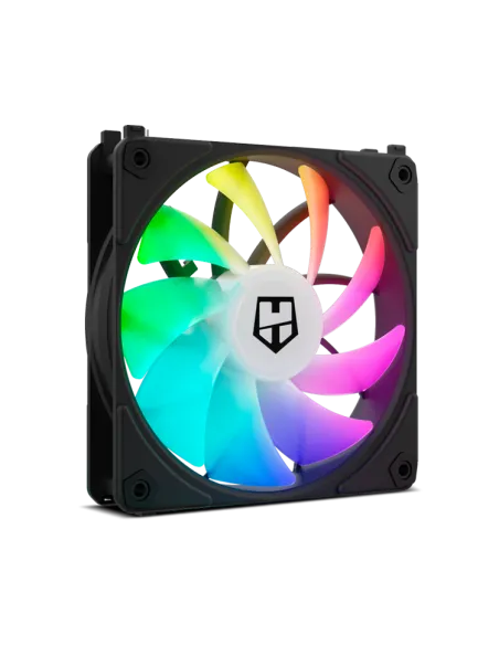 Nox Hummer EasyLink Set 3 Ventiladores ARGB Negros