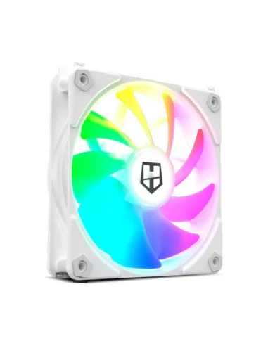 Nox Hummer EasyLink Set 3 Ventiladores ARGB Blancos