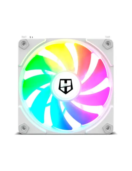 Nox Hummer EasyLink Set 3 Ventiladores ARGB Blancos