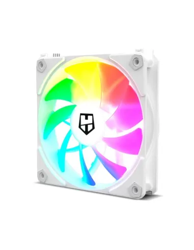 Nox Hummer EasyLink Set 3 Ventiladores ARGB Blancos