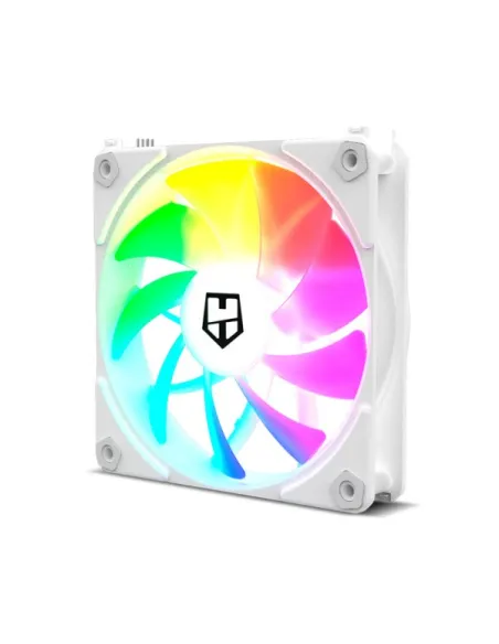 Nox Hummer EasyLink Set 3 Ventiladores ARGB Blancos