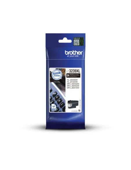 Brother Cartucho de Tinta Original LC3239XLBK XL Negro