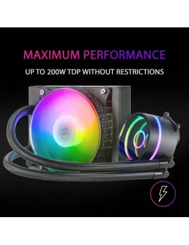 Mars Gaming ML-ONE120 FRGB Kit de Refrigeración Líquida Negra