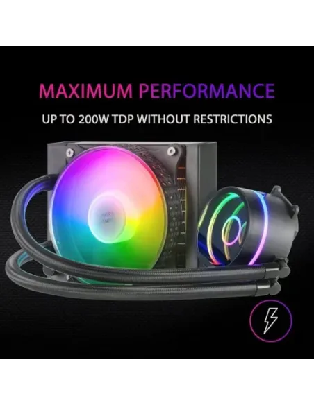 Mars Gaming ML-ONE120 FRGB Kit de Refrigeración Líquida Negra
