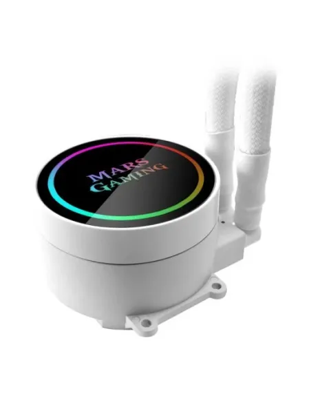 Mars Gaming ML240W Dual ARGB Kit de Refrigeración Líquida 240mm Blanco