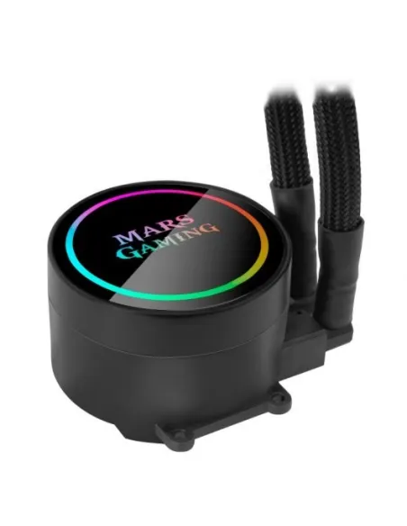 Mars Gaming ML240 Dual ARGB Kit de Refrigeración Líquida 240mm Negro