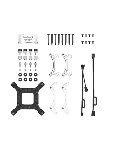 DeepCool Gammaxx L240 RGB V2 Kit De Refrigeración Líquida 240mm Negra