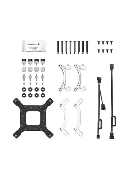 DeepCool Gammaxx L240 RGB V2 Kit De Refrigeración Líquida 240mm Negra