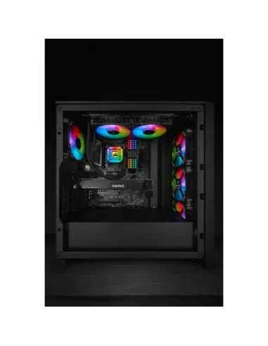 Corsair iCUE H100i ELITE CAPELLIX Kit de Refrigeración Líquida 240mm Negro