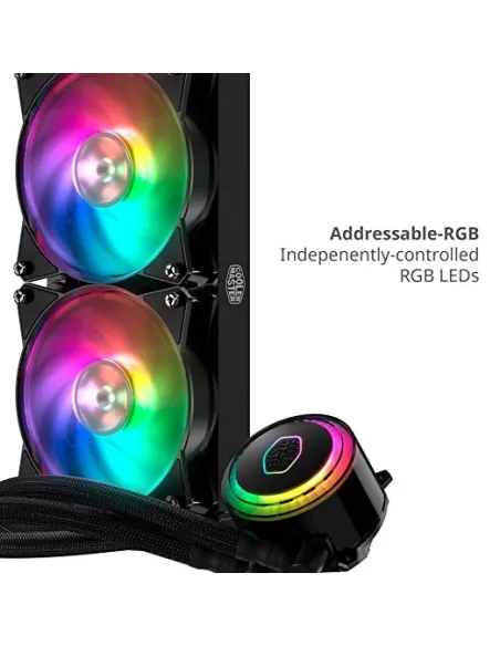 Cooler Master MasterLiquid RGB ML240R Mirage Kit de Refrigeración Líquida