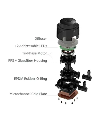 Cooler Master MasterLiquid RGB ML240R Mirage Kit de Refrigeración Líquida