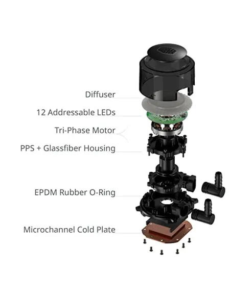 Cooler Master MasterLiquid RGB ML240R Mirage Kit de Refrigeración Líquida