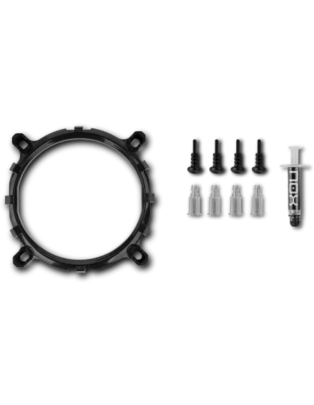 NOX HUMMER H-123PRO PWM RGB Ventilador CPU 120mm