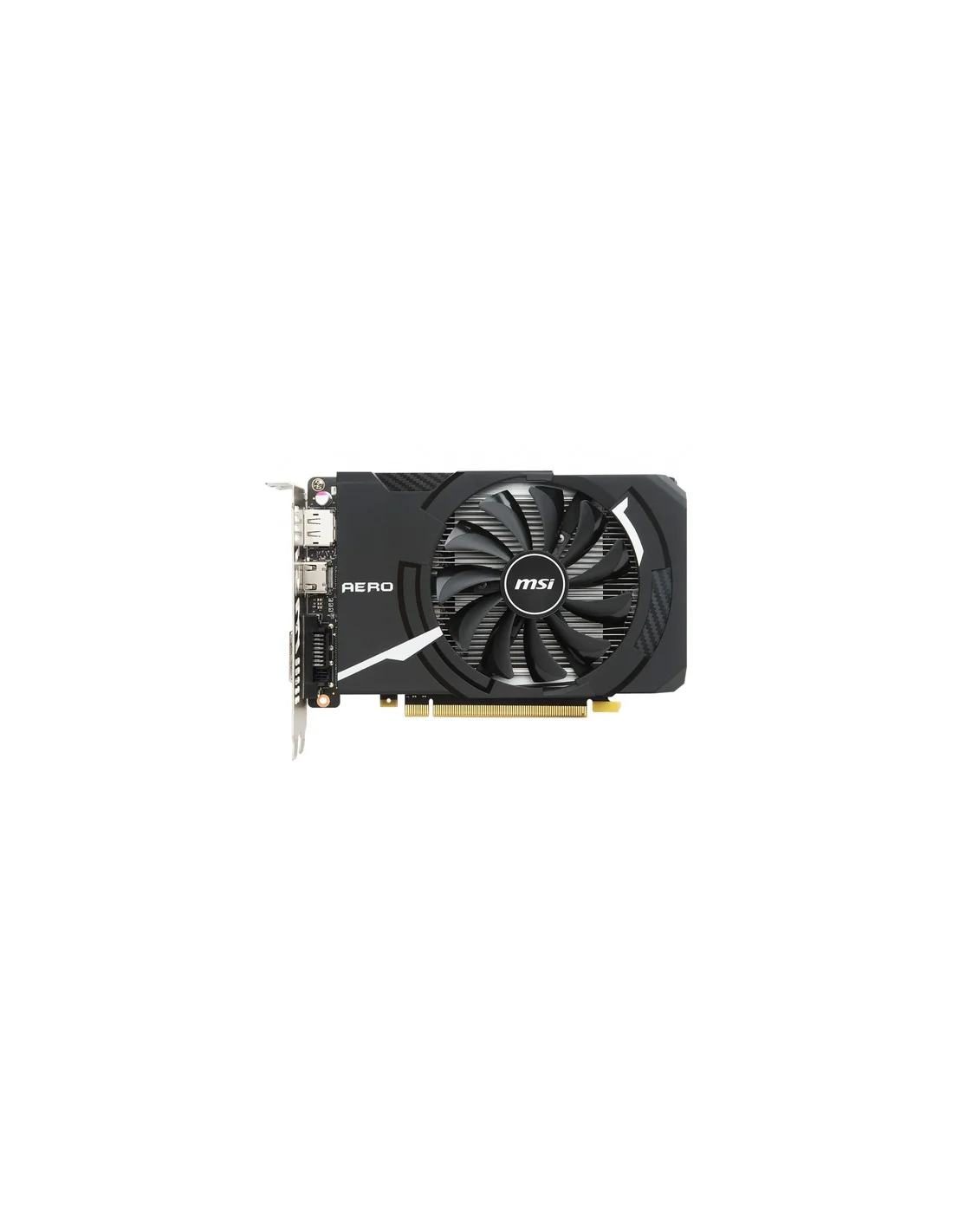 MSI GeForce GTX 1050 Ti Aero ITX OC 4GB DDR5